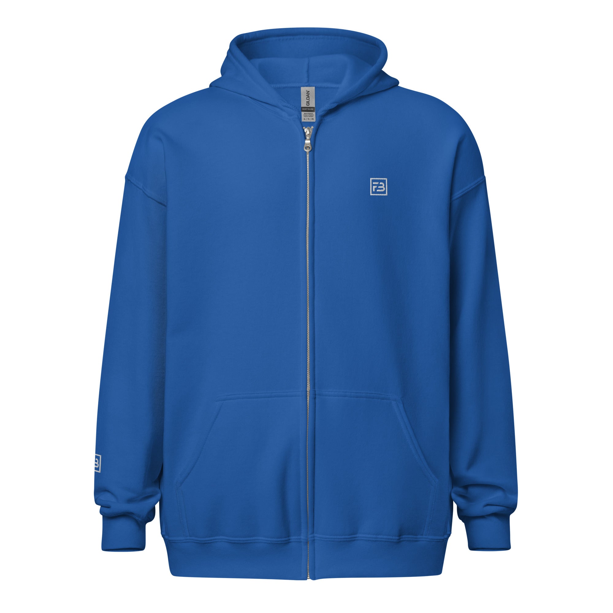 Heavy blend FB zip hoodie