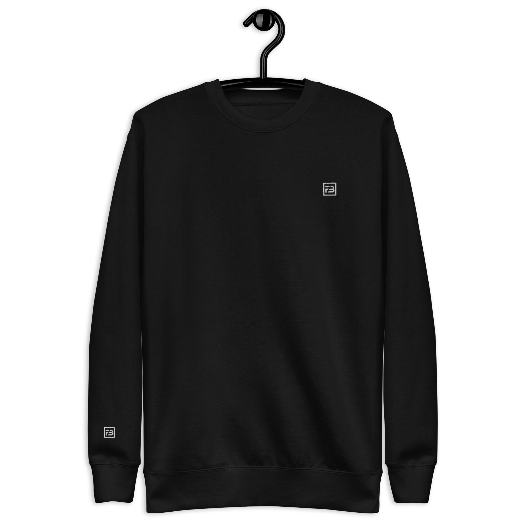 FB Premium Sweatshirt mit Rundhalsausschnitt